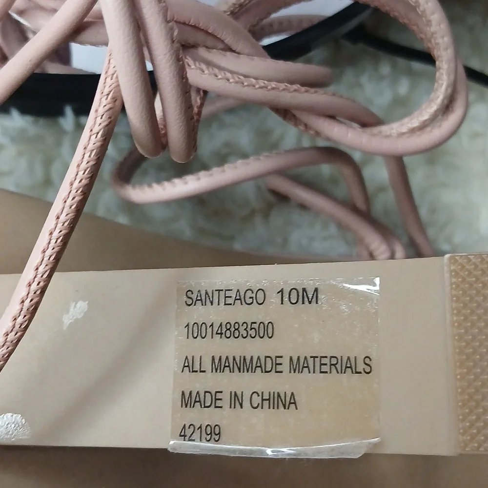 Wild Pair String/Tie Up Wedges